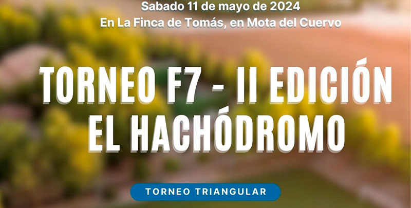 Torneo de Fútbol 7 - II Edición el Hachódromo