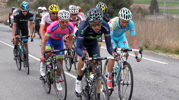 Jesús Herrada fue el escudero de Valverde en la segunda etapa del Tour