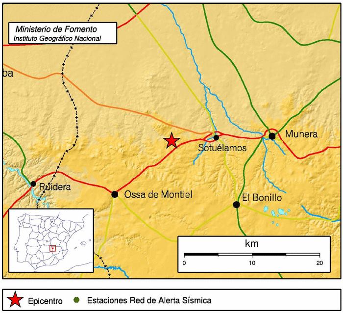 Un terremoto de magnitud 5,2 en la escala Richter sacude Cuenca y varias localidades de la provincia