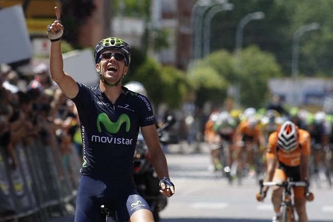 Jesús Herrada vence en la segunda etapa de la Vuelta a Asturias