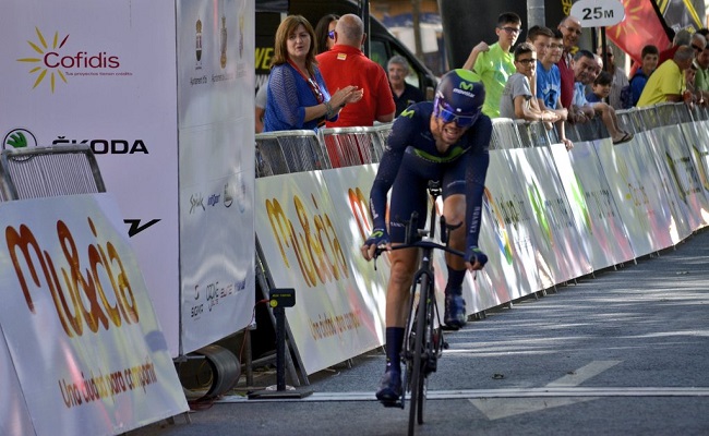 Jesús Herrada se queda a un paso de las medallas en la contrarreloj del Campeonato de España