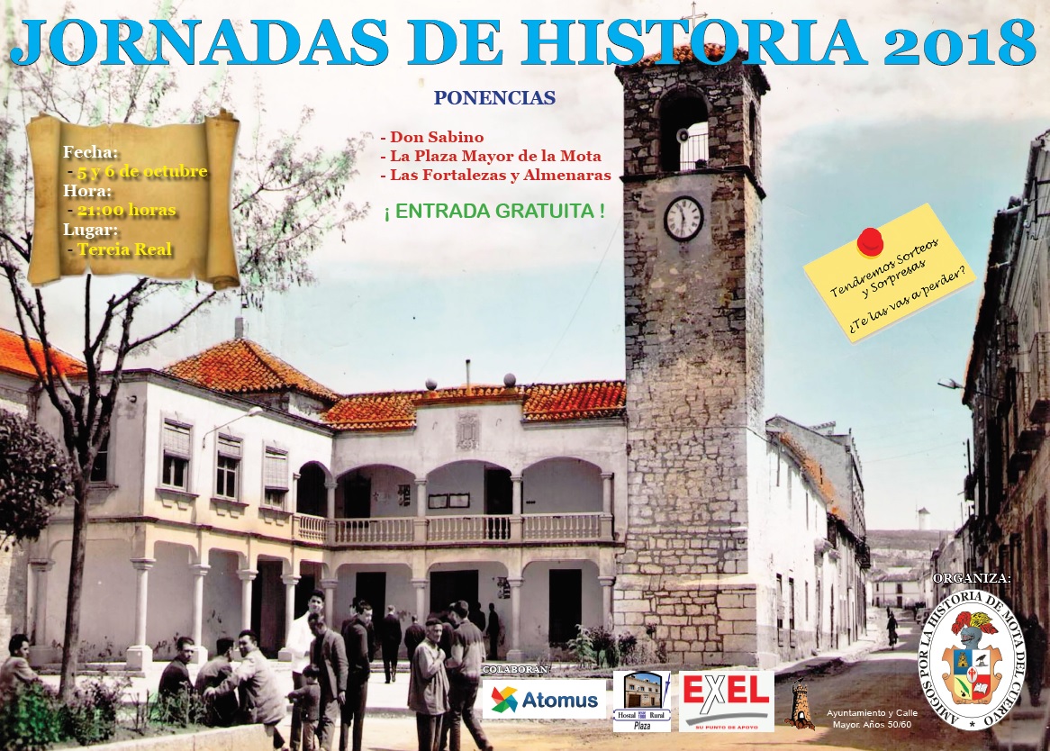 Jornadas de Historia 2018 Mota del Cuervo