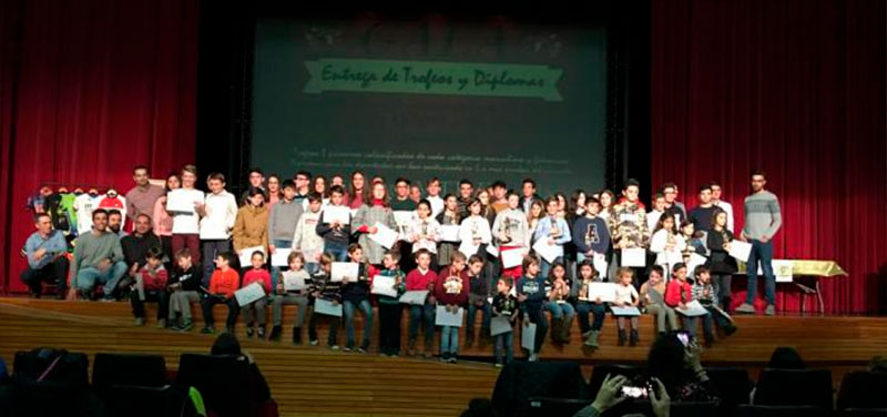 Mota del Cuervo acoge la II Gala del Circuito MTB Escuelas