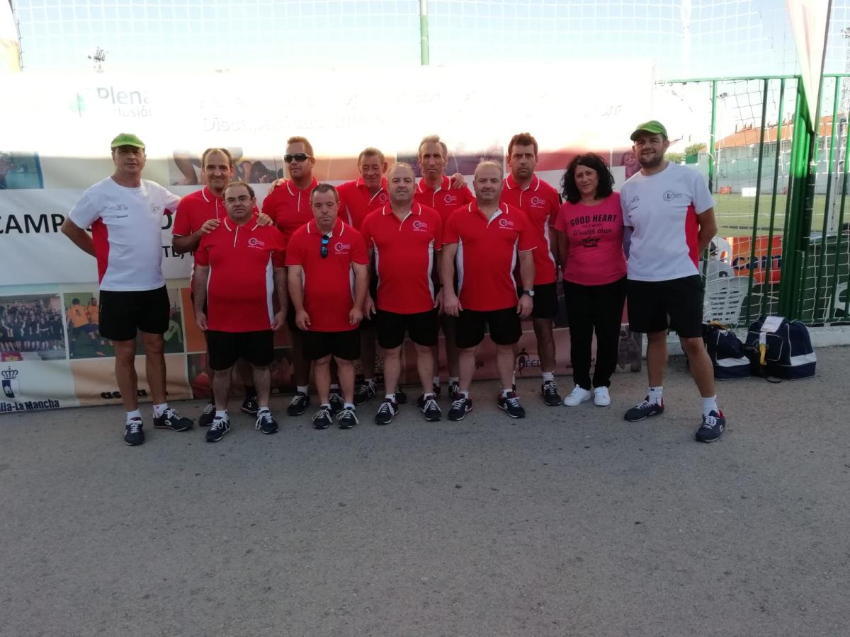 El CD El Castellar moteño, campeón de España en el VIII Campeonato Nacional de Fútbol 7 Inclusivo
