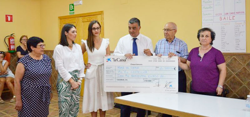 La Caixa apuesta por el Centro Ocupacional El Castellar de Mota del Cuervo