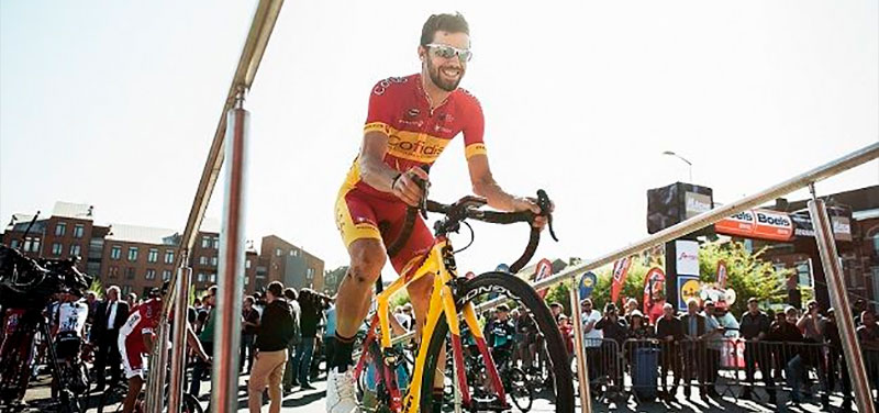 Jesús Herrada volvió a ser protagonista en la decimoctava etapa del Tour
