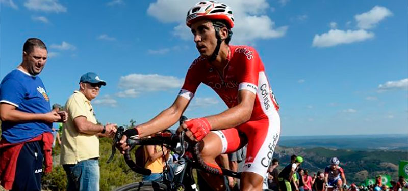José Herrada llega en el puesto 39 y su hermano Jesús en el 77 en la etapa reina de la Vuelta a España