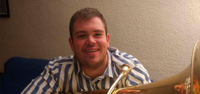 Roberto Punteros Cañego, nuevo director de la banda de música de Puebla de Almenara