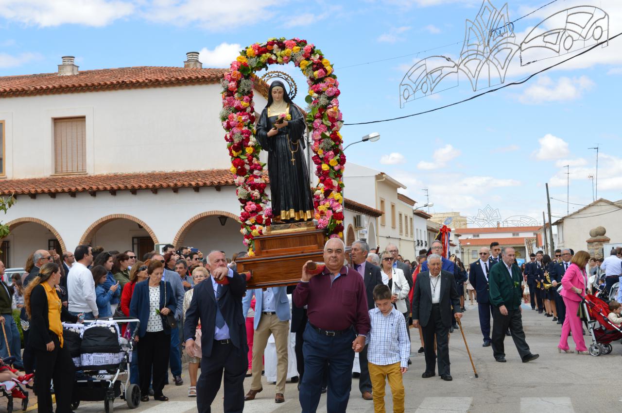 Fiestas en honor a Santa Rita
