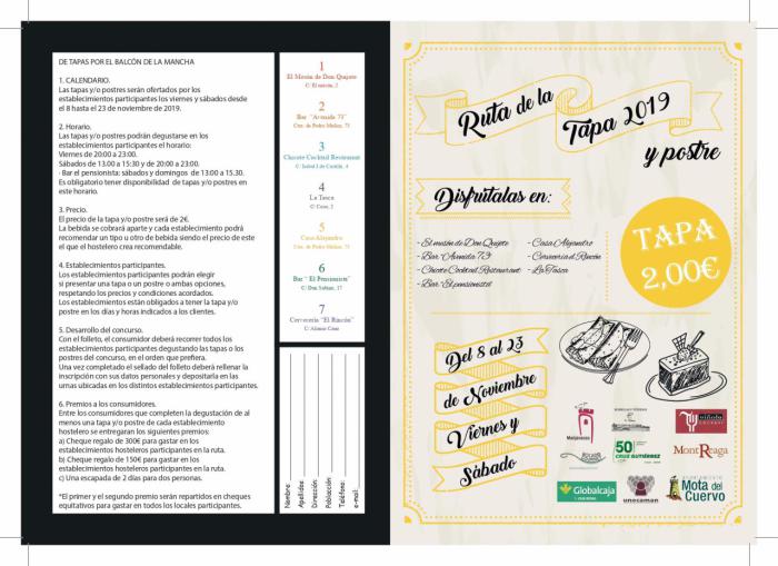 Ruta de la Tapa 2019 Ruta de la Tapa 2019
