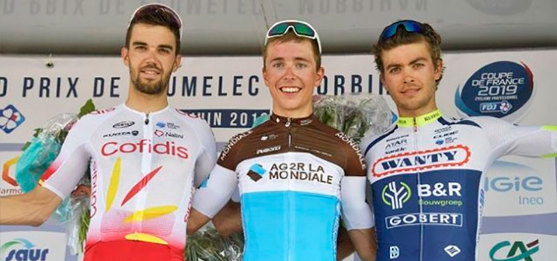 Jesús Herrada regresa a la bicicleta con un segundo puesto en el GP Plumelec y un 18º lugar en la Boucles de l’Aulne
