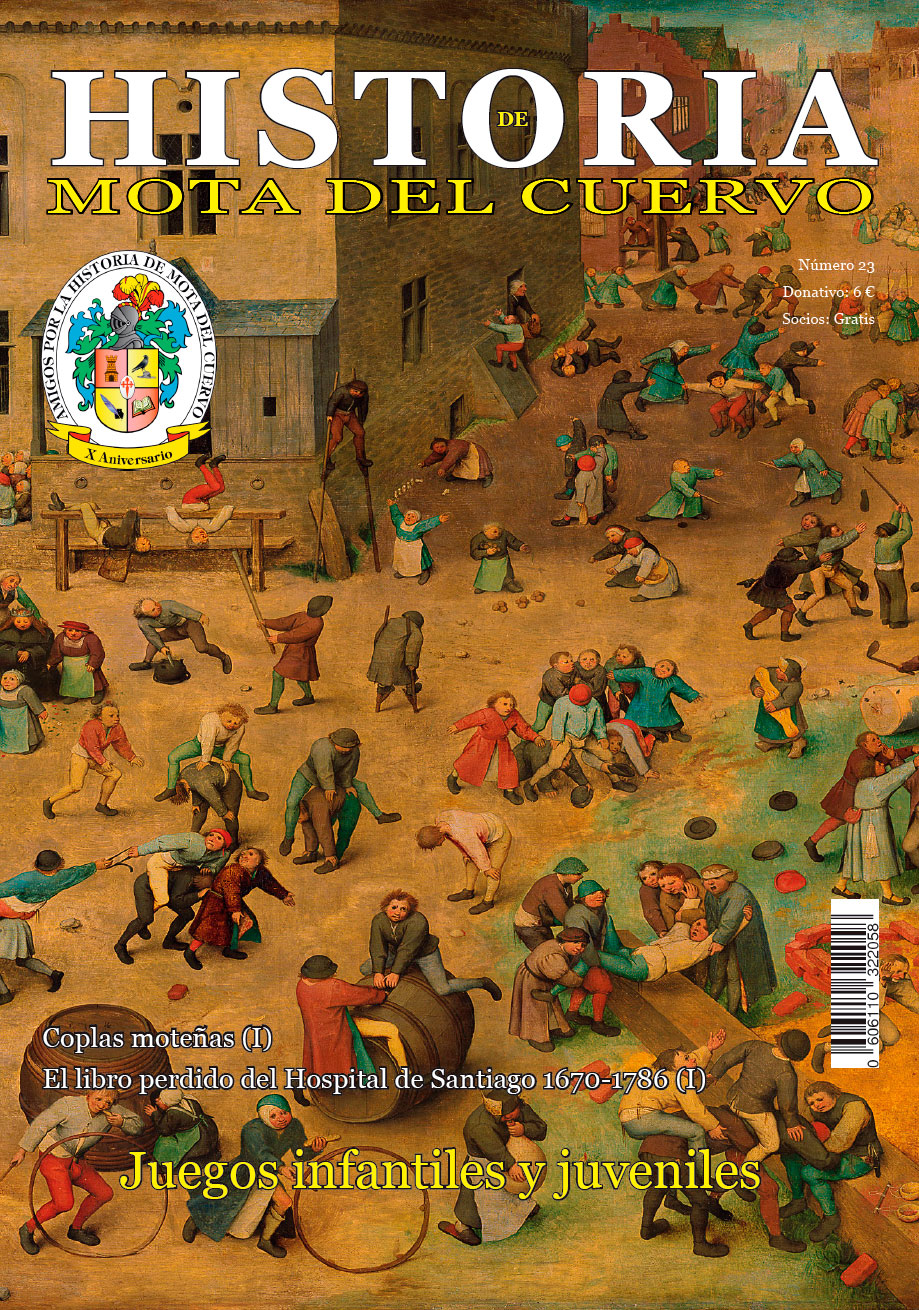 Portada de la revista 23 de Historia de Mota