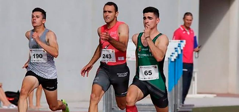 Alberto Calero hizo su mejor marca personal en el Campeonato Absoluto de Atletismo en Antequera