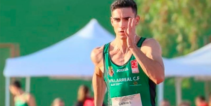 Alberto Calero y María Vicente estarán en el Campeonato de España Absoluto de Atletismo en La Nucía