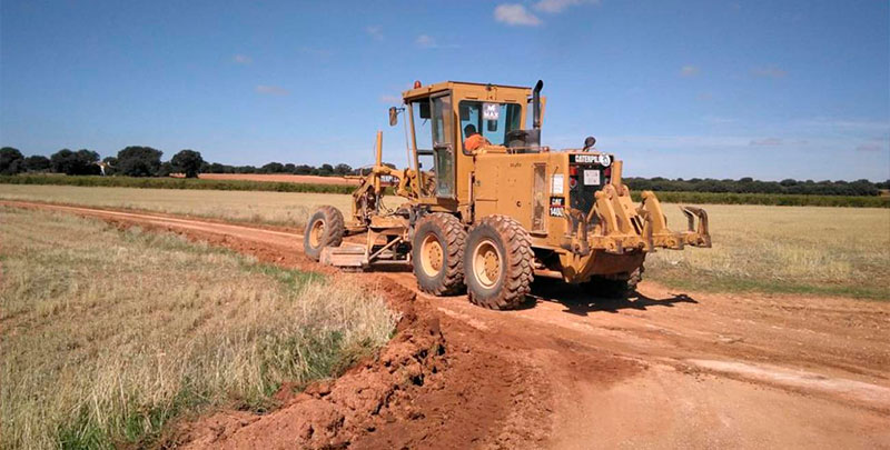 El ayuntamiento de Mota del Cuervo ya ha comenzado con el arreglo de los caminos rurales