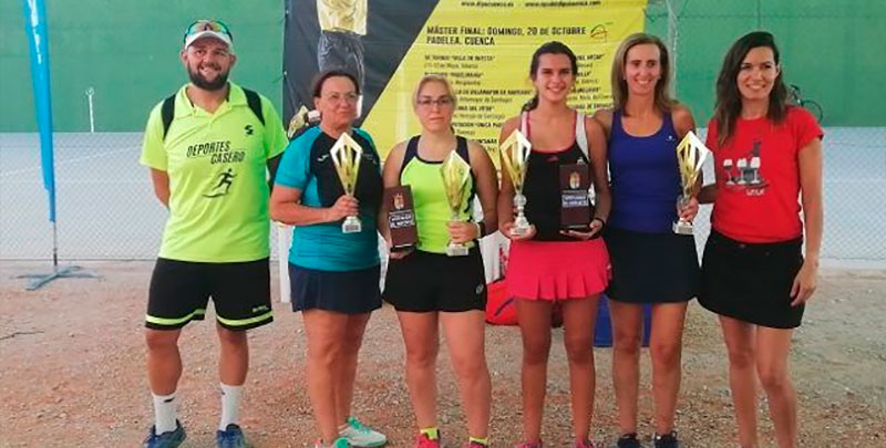 Mota del Cuervo disfrutó de la novena prueba del Circuito de Pádel de la Diputación de Cuenca
