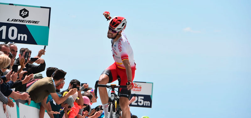 Jesús Herrada se sitúa como el quinto mejor español en el Tour después de las 10 etapas disputadas
