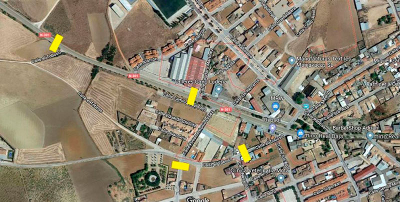 El Ayuntamiento de Mota del Cuervo consulta a los vecinos sobre la instalación de badenes