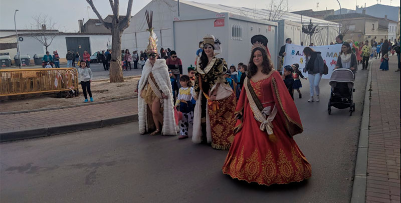 Gran desfile infantil de Carnaval en Mota del Cuervo