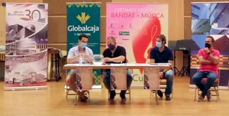 Las bandas de Villamayor, Lezuza, La Guardia, Brihuega y Almadén, en el Certamen de Mota