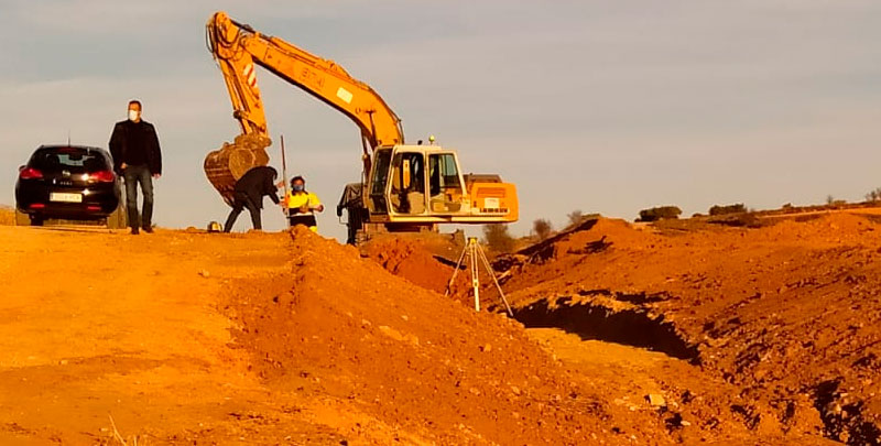 Comienzan las obras de mejora del drenaje en la AP-36 a la altura de Mota del Cuervo