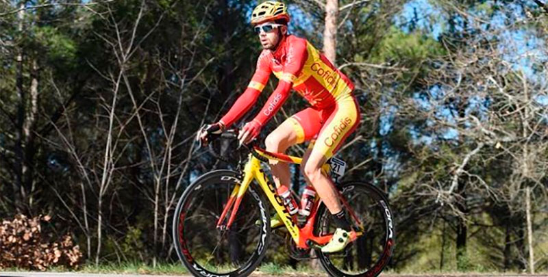Jesús Herrada representará este domingo a España en el Mundial de ciclismo en Imola