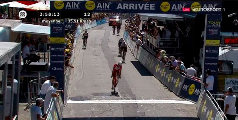 Jesús Herrada acaba en sexta posición en la segunda etapa del Tour de l’Ain