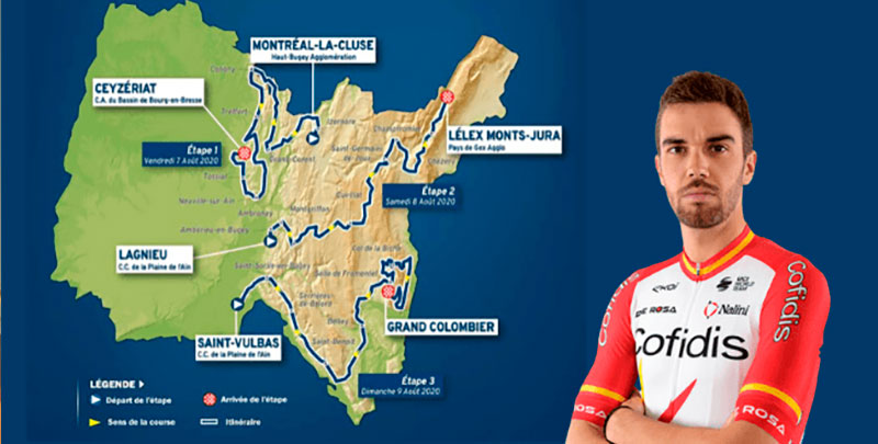 Jesús Herrada participará durante este fin de semana en el Tour de L’Ain
