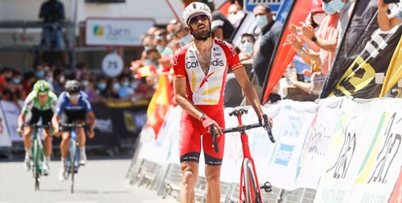 La mala fortuna impidió que Jesús Herrada ampliara su ya extenso palmarés en el Campeonato de España