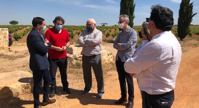 Visita del Presidente de la Diputación de Cuenca