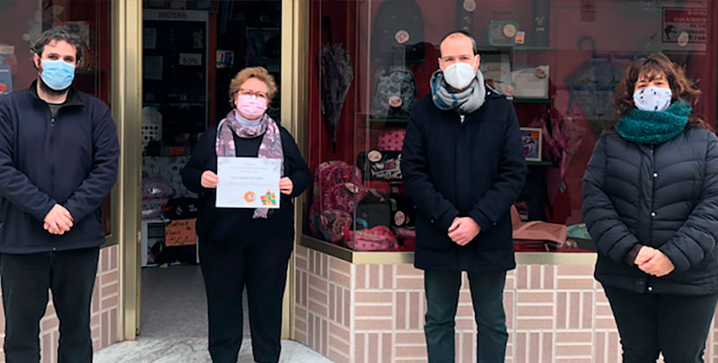 Entregados los premios de la XVI edición del Concurso de Escaparates Navideños