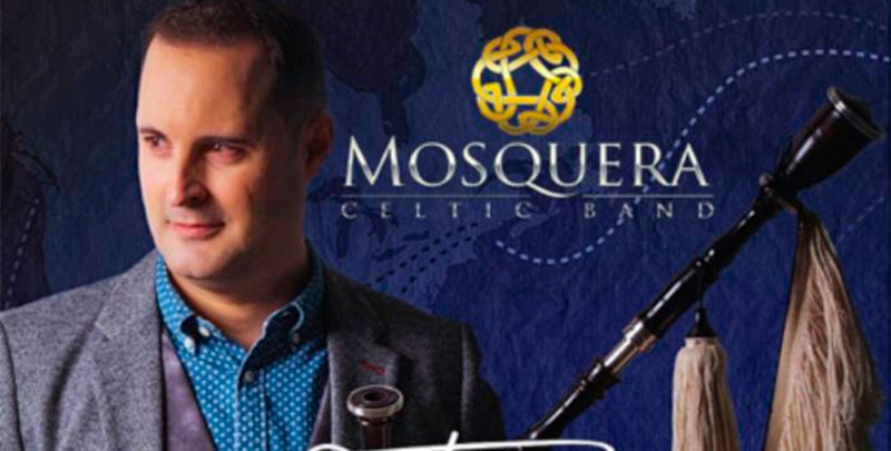 Mosquera Celtic Band programa otro concierto en Mota del Cuervo tras su actuación de junio