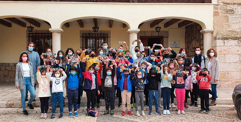 Entrega de premios del concurso de vídeo-cuentos 'Leyenda de la cautiva' en Mota