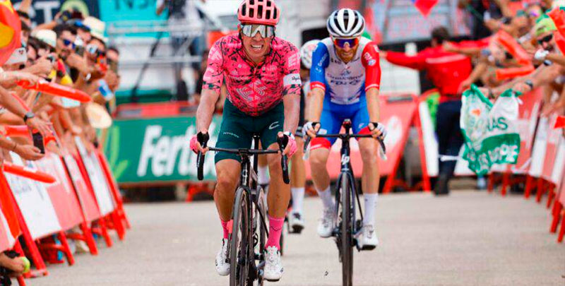 Jesús Herrada queda tercero en la decimoséptima etapa de La Vuelta Ciclista a España