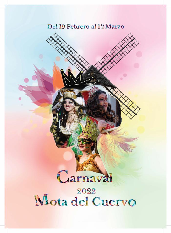 Cartel Carnaval Mota del Cuervo 2022