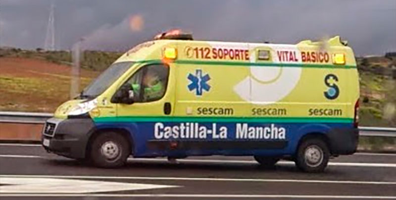 Fallece uno de los 7 heridos en la colisión de Campo de Criptana, los otros 6 han sido dados de alta