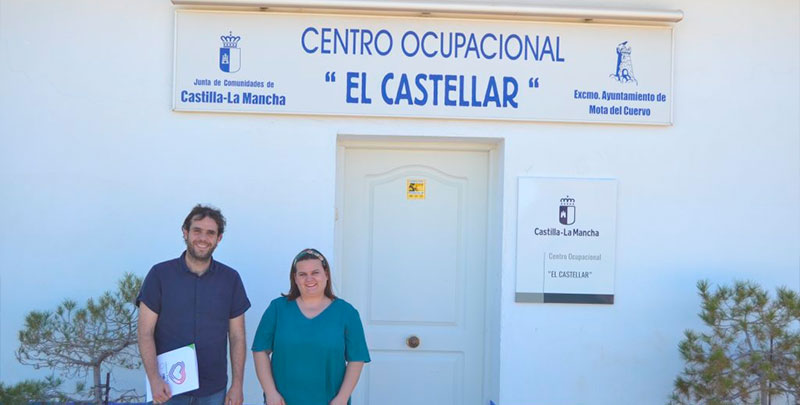 Medianero anuncia cerca de 60.000 euros en inversión en centros asistenciales de discapacidad en Mota del Cuervo