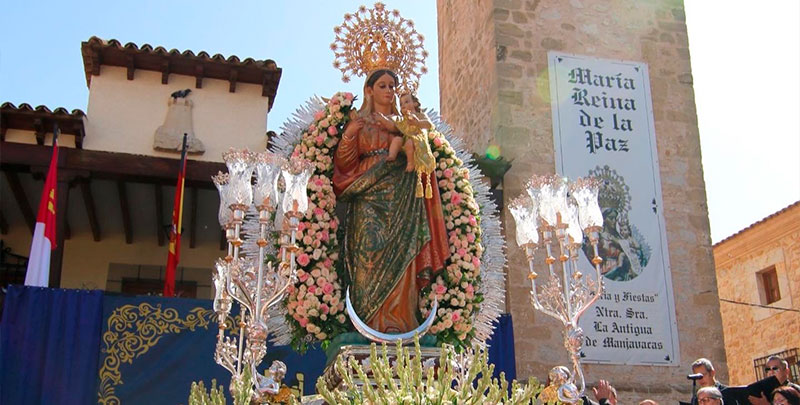 Mota del Cuervo nombra alcaldesa de honor a Nuestra Señora de la Antigua de Manjavacas