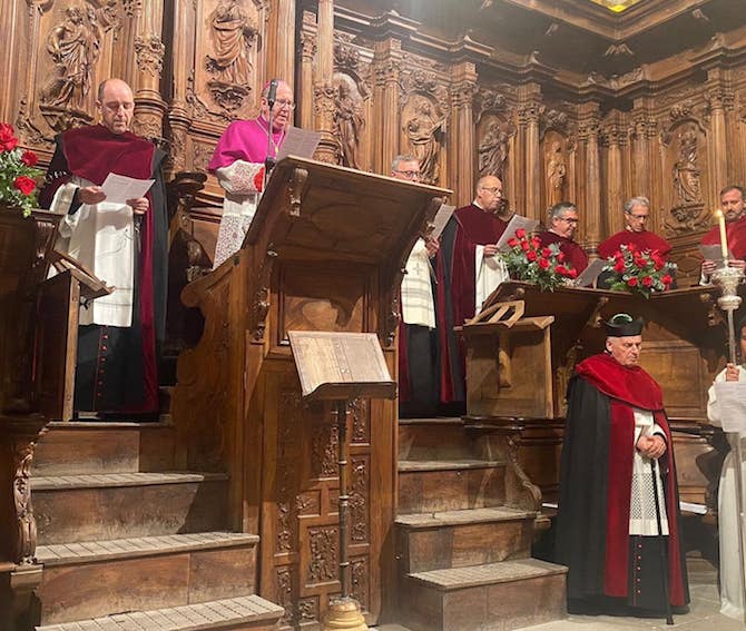 Nuevos canónigos de la Catedral de Cuenca