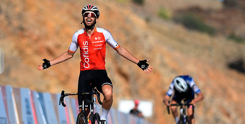 Jesús Herrada vence en la 10ª etapa del Tour de Oman y es el nuevo maillot rojo