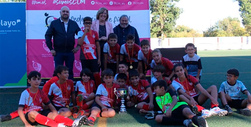 La EDM Mota del Cuervo se corona campeón del XIII Torneo Regional Alevín