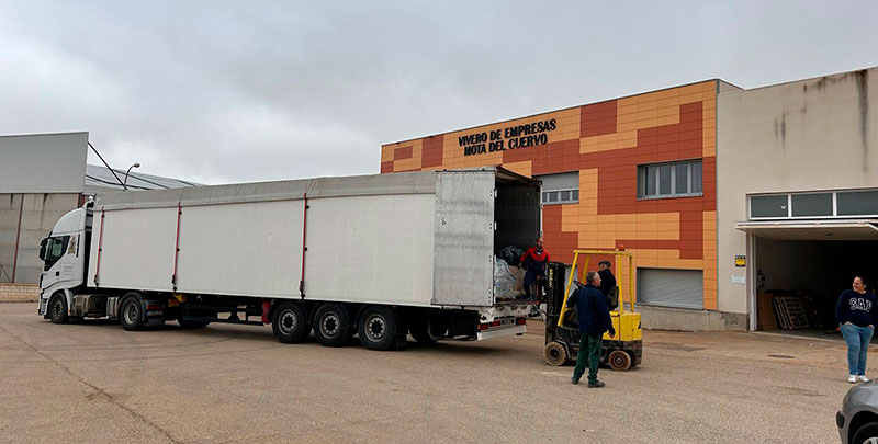 Mota del Cuervo organiza un punto de recogida de donaciones al lado del Vivero de empresas para las zonas damnificadas