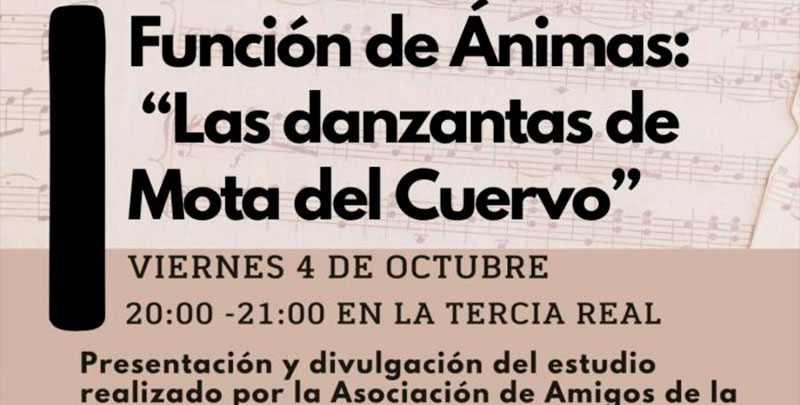 El estudio “Función de Ánimas: Las danzantas de Mota del Cuervo” se presentará el 4 de octubre en la Tercia Real