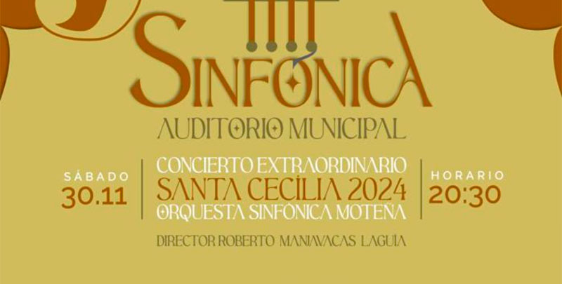 La Orquesta Sinfónica Moteña rinde homenaje a Santa Cecilia en su segundo concierto