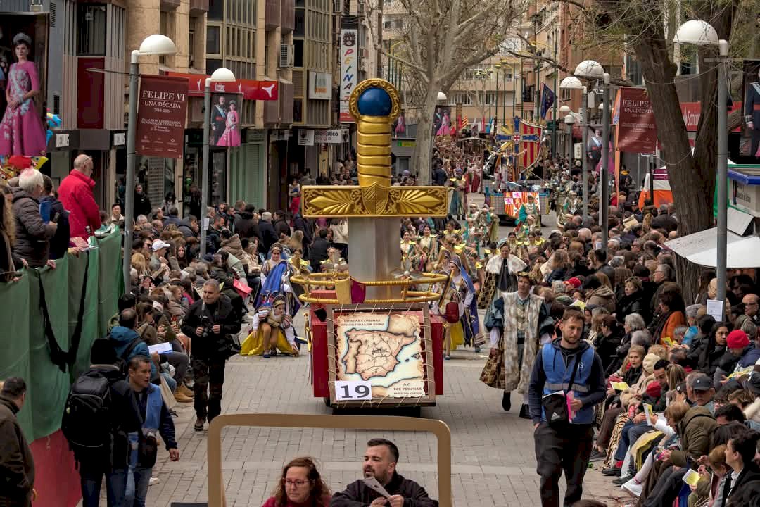 Peña 'Los Perchas' en el Carnaval de Ciudad Real