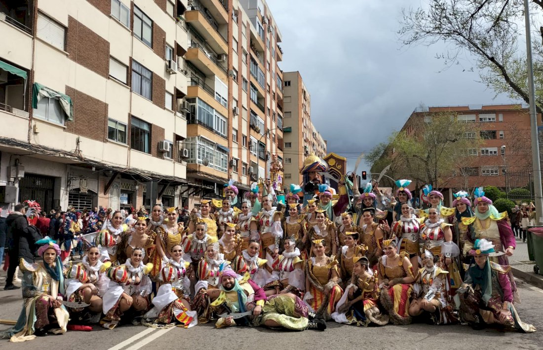 Peña 'Los Perchas' en el Carnaval de Ciudad Real