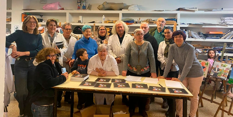 Presentación del libro "Luna de Cuenca-2", ilustrado por los alumnos de Emilio Morales Moral