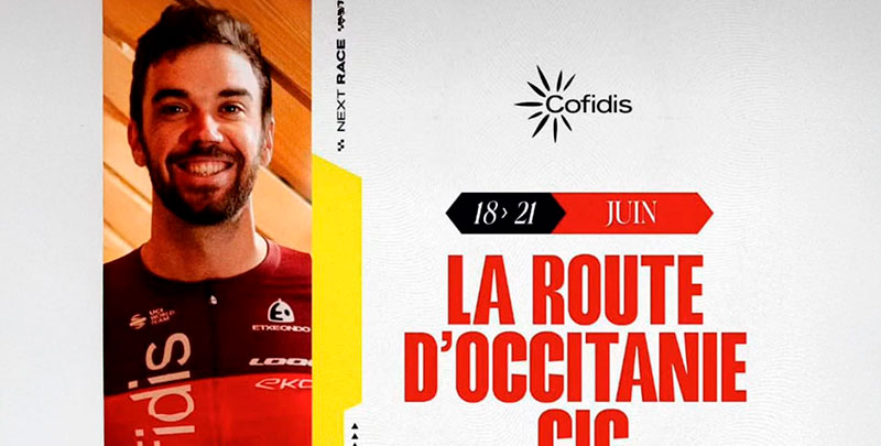 Jesús Herrada afronta su sexta Ruta Occitania con ambición y buenos recuerdos