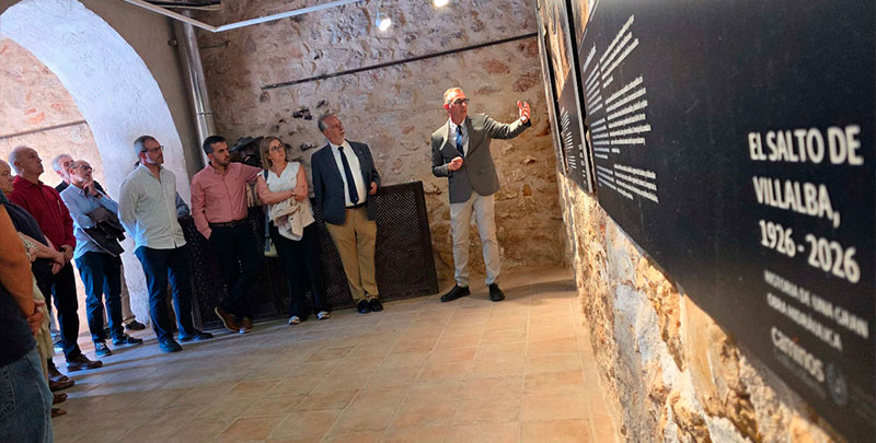 La exposición sobre el centenario del Salto de Villalba llega a Mota del Cuervo