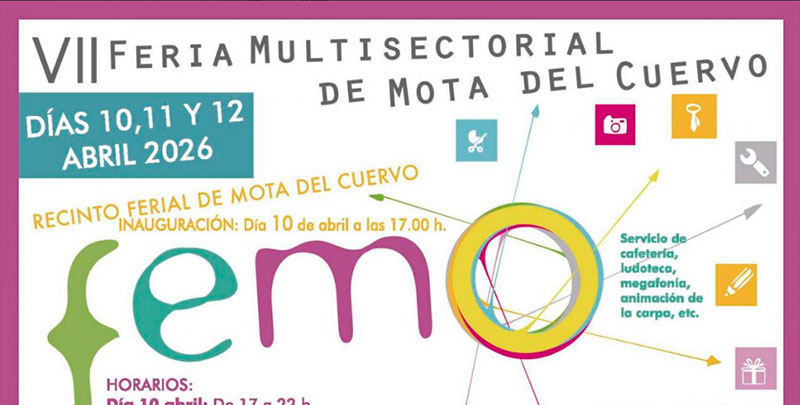 Mota del Cuervo inaugura la VII Feria Multisectorial FEMO con una treintena de empresas participantes